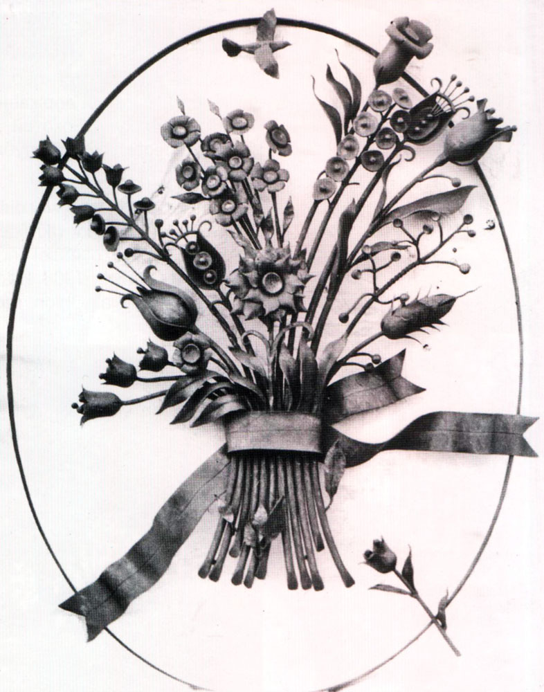 Композиція на станції метро «Пушкінська» у Харкові. 1985. Метал, кування